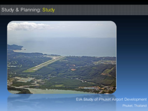 EIA Study of Phuket Airport Development